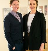 Norman Pratt, Weber Shandwick with  Orla McBride, Murray Brand